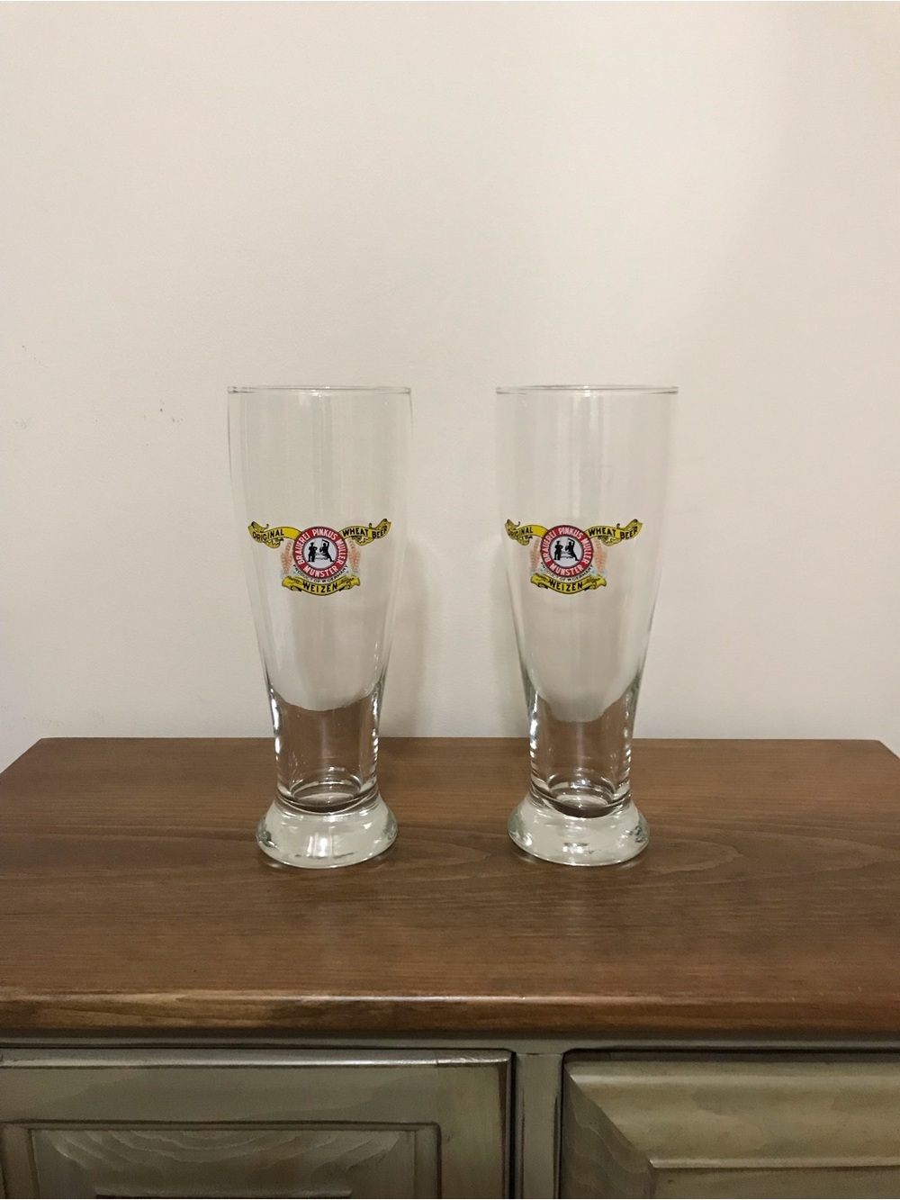 Brauerei Pinkus Muller Munster Pilsner Glasses (Set of 2)